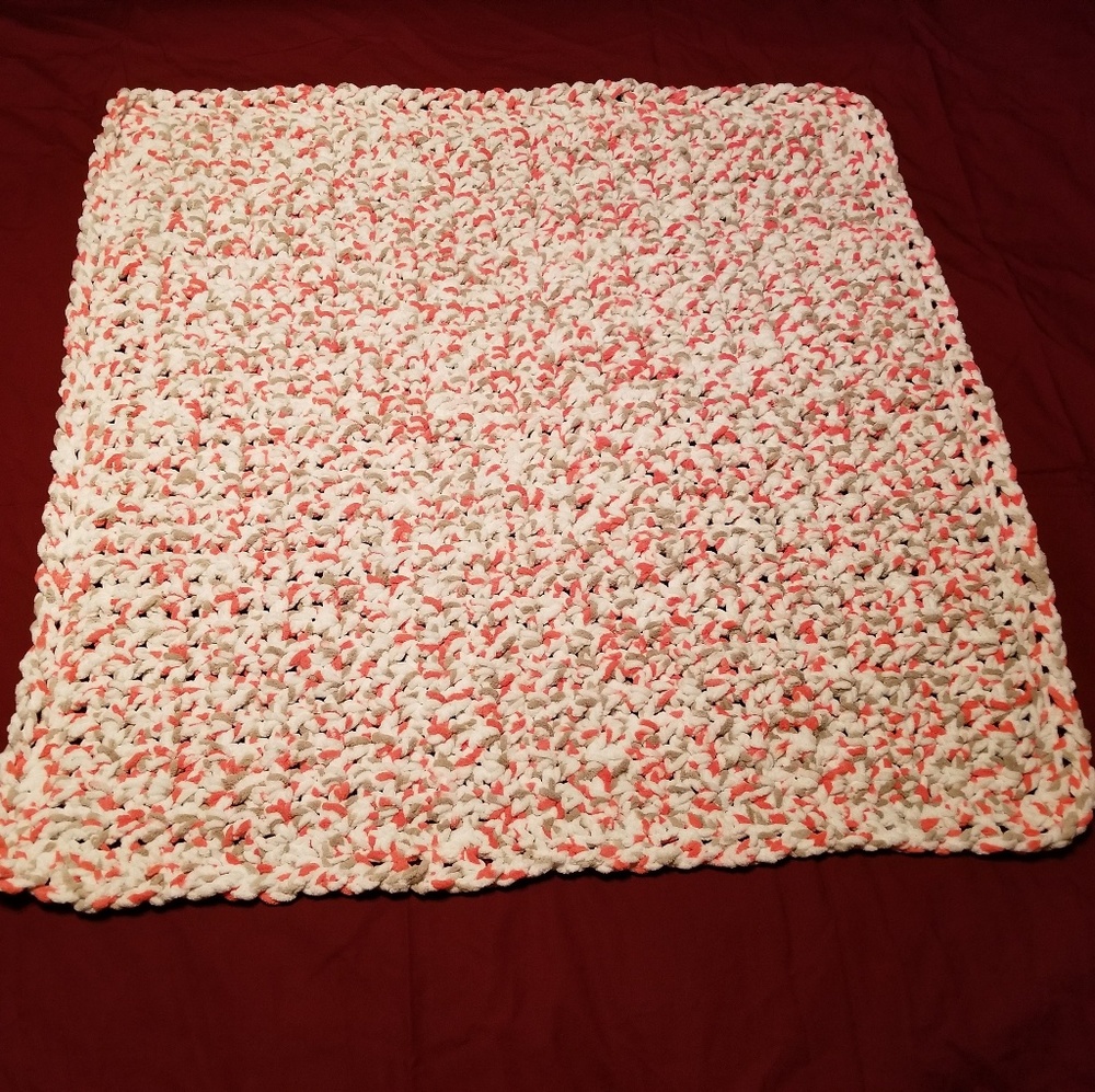 Baby blanket crocheted